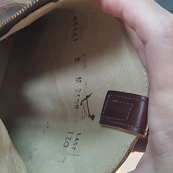 Circle G Genuine Leather Brown Western Ankle Boots size 8 - Picture 5 of 7